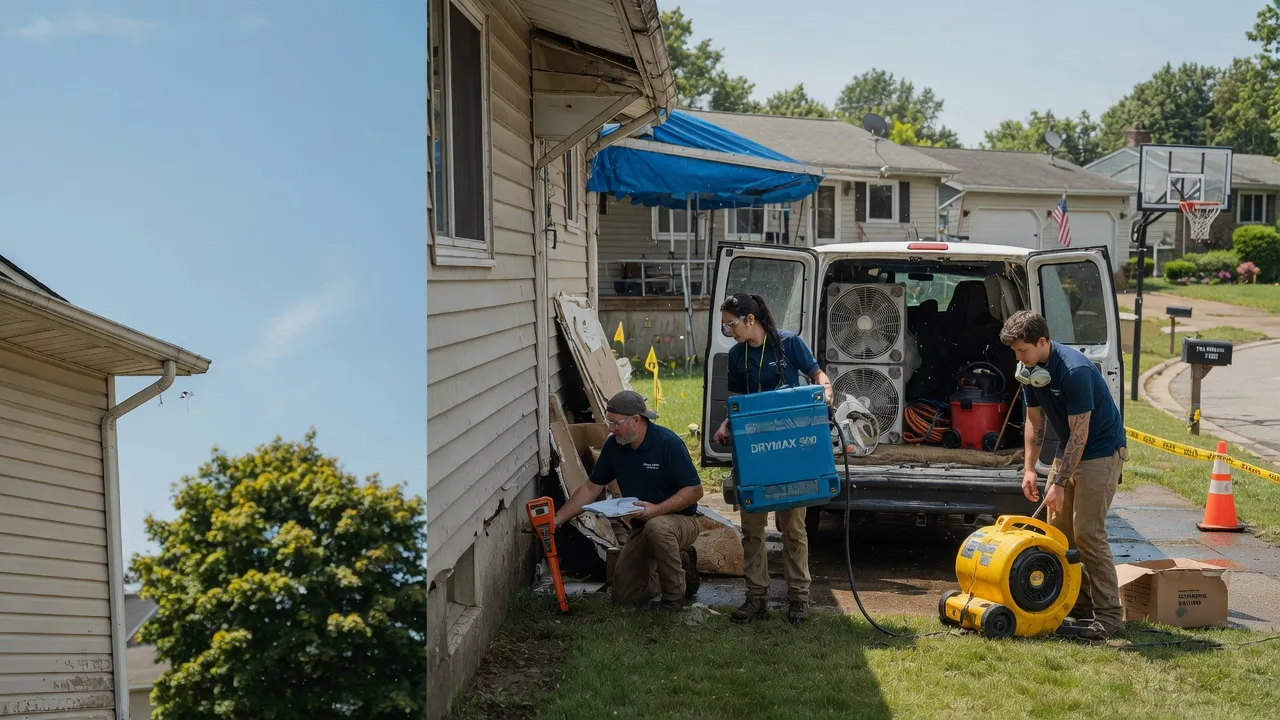 Ceiling Leak Cleanup in Dumont, IA near me
